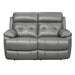 Lambent Double Reclining Loveseat in Gray image