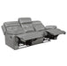 Lambent Double Reclining Sofa in Gray - Furniture World SW (WA)