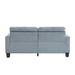 Lantana Sofa in Gray 9957GY-3 - Furniture World SW (WA)