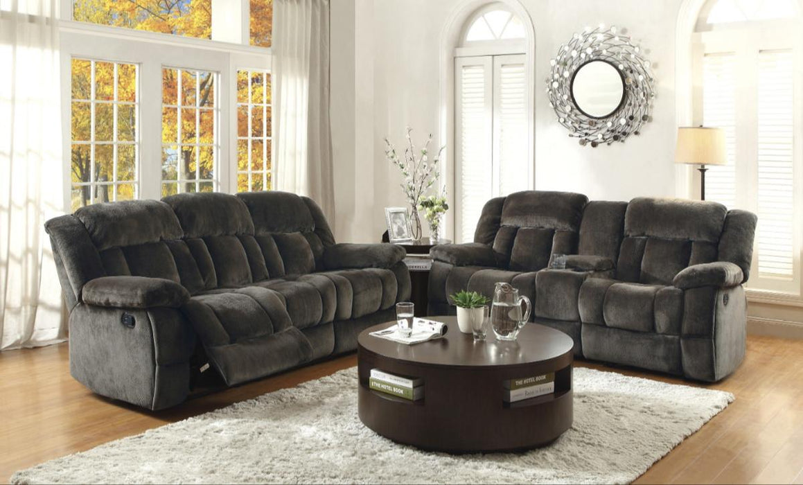 Laurelton Double Reclining Sofa in Chocolate 9636-3 - Furniture World SW (WA)