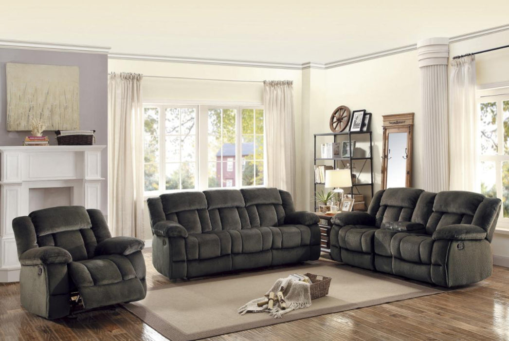 Laurelton Double Reclining Sofa in Chocolate 9636-3 - Furniture World SW (WA)