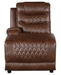 Putnam Power Left Side Reclining Chaise with USB Port in Brown 9405BR-LCPW - Furniture World SW (WA)