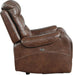Putnam Power Reclining Chair in Brown 9405BR-1PW - Furniture World SW (WA)
