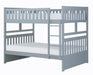 Orion Full/Full Bunk Bed in Gray B2063FF-1 - Furniture World SW (WA)