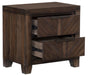 Parnell Nightstand in Rustic Cherry 1648-4 - Furniture World SW (WA)