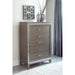 Tamsin Chest in Silver Grey Metallic 1616-9 - Furniture World SW (WA)