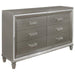 Tamsin Dresser in Silver Grey Metallic 1616-5 - Furniture World SW (WA)