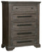 Taulon Chest in Dark Oak 5438-9 - Furniture World SW (WA)