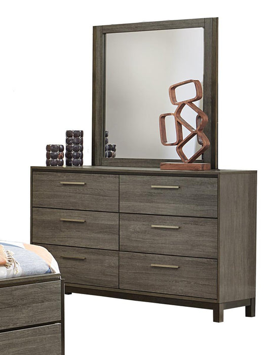 Vestavia Mirror in Gray 1936-6 - Furniture World SW (WA)