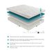 MT-G10CK - 10" California King Gel-Infused Memory Foam Mattress image