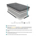 MT-USH08T - 8" Twin Copper-Infused Memory Foam Hybrid Mattress image