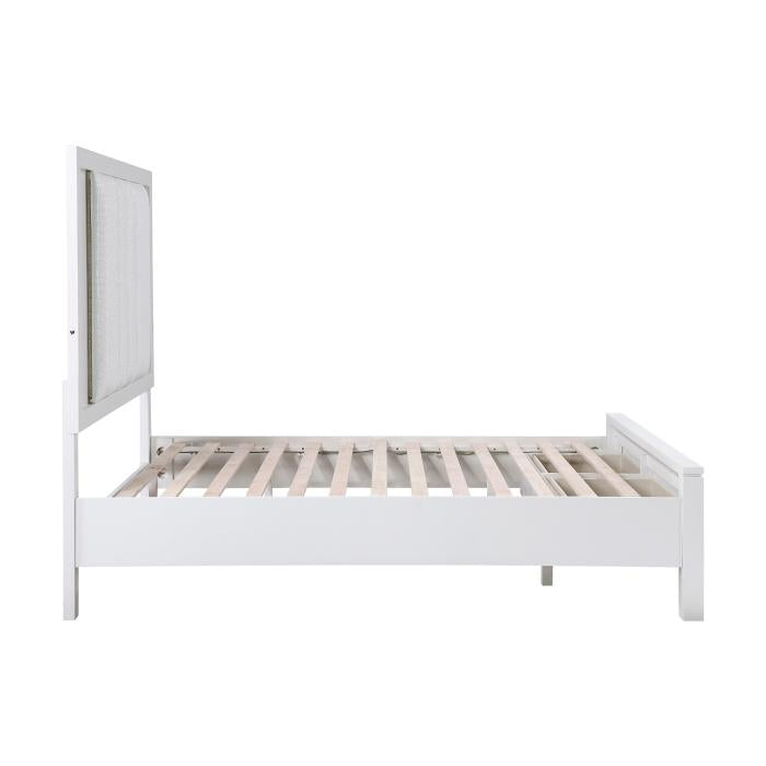 Prism (3) California King Platform Bed with Footboard Storage