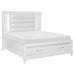 Tamsin (3) Queen Platform Bed with LED Lighting and Footboard Storage - Furniture World SW (WA)