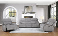 Sherbrook Double Reclining Sofa in Gray - Furniture World SW (WA)