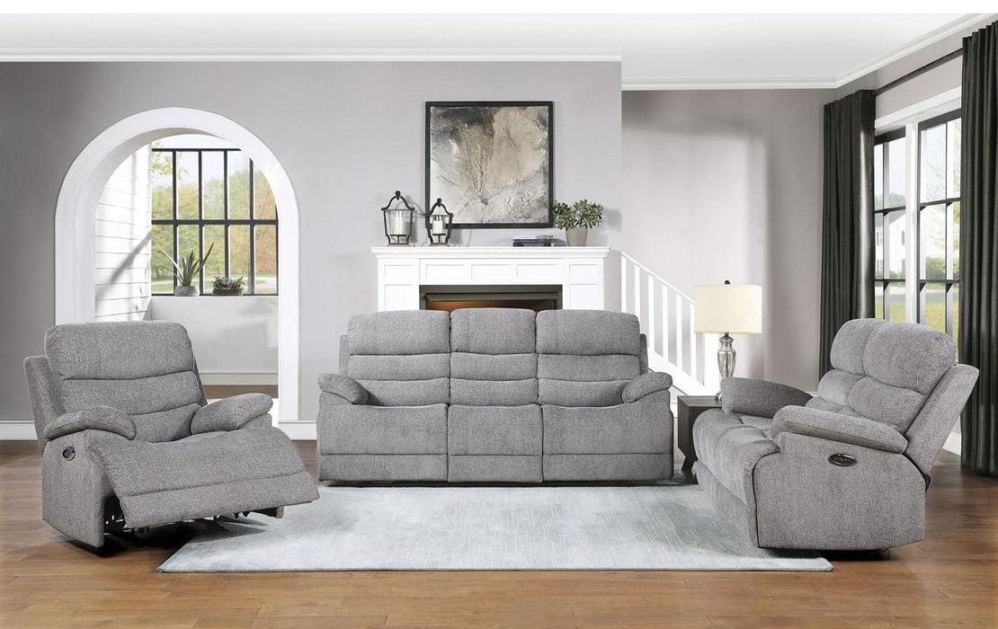 Sherbrook Glider Reclining Chair in Gray - Furniture World SW (WA)