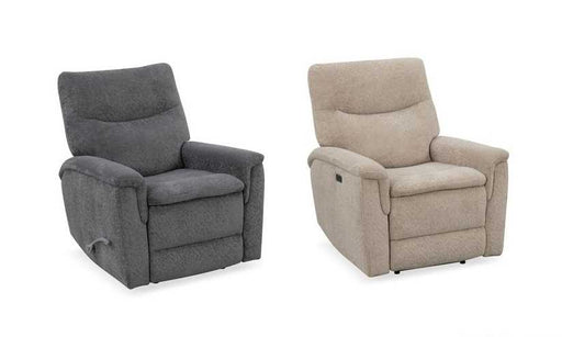 Great Blue Manual Fabric Recliner - Furniture World SW (WA)