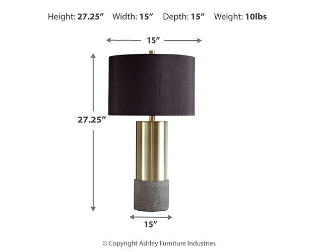 Jacek Table Lamp (Set of 2) - Furniture World SW (WA)