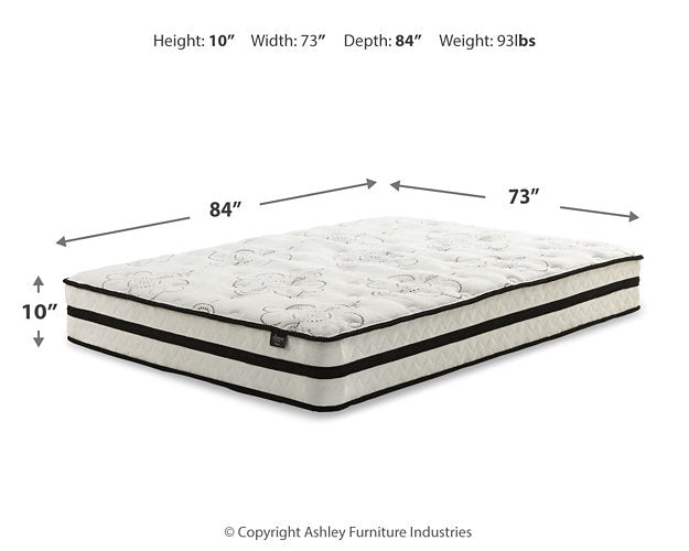 Chime 10 Inch Hybrid Mattress Set - Furniture World SW (WA)