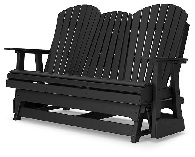 Hyland wave Outdoor Glider Loveseat - Furniture World SW (WA)