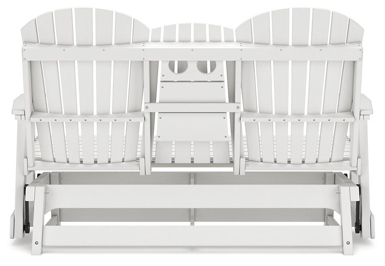 Hyland wave Outdoor Glider Loveseat - Furniture World SW (WA)