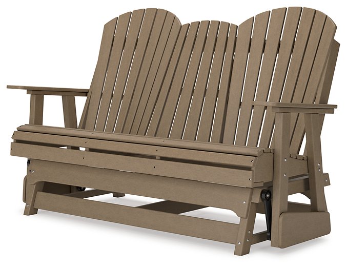 Hyland wave Outdoor Glider Loveseat - Furniture World SW (WA)