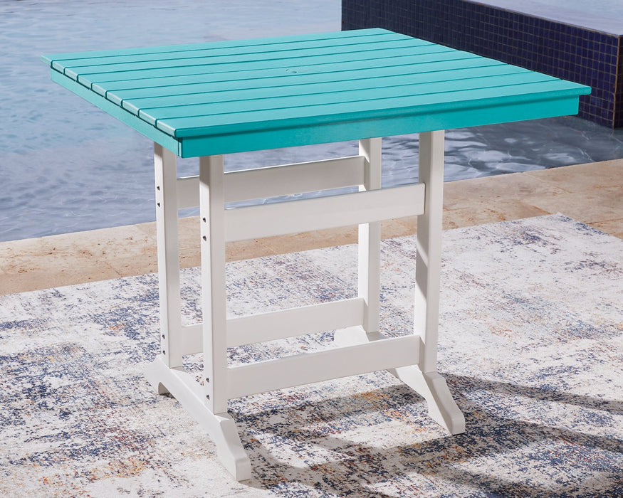 Eisely Outdoor Counter Height Dining Table - Furniture World SW (WA)