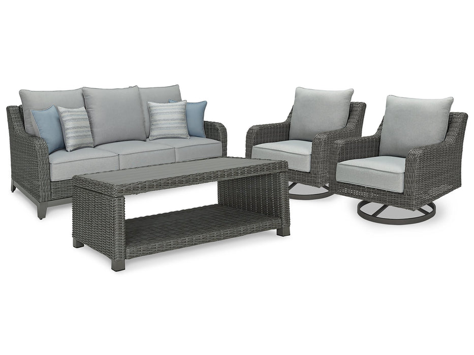 Elite Park Outdoor Sofa, Lounge Chairs and Cocktail Table - Furniture World SW (WA)