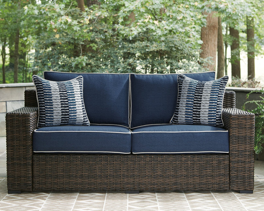 Grasson Lane Outdoor Sofa and Loveseat with Coffee Table - Furniture World SW (WA)