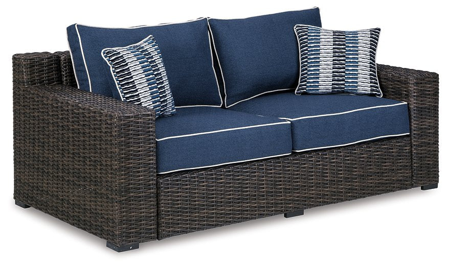 Grasson Lane Outdoor Sofa and Loveseat with Coffee Table - Furniture World SW (WA)