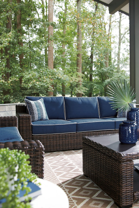 Grasson Lane Outdoor Sofa and Loveseat with Coffee Table - Furniture World SW (WA)