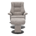 Peace - Stressless Glider Recliner with Ottoman by Benchmaster - Furniture World SW (WA)
