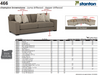 Stanton 466 Sofa - Shown in Champion Brownstone - Furniture World SW (WA)