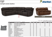 Stanton 727 Sofa – Shown in Top Drawer Cognac - Furniture World SW (WA)