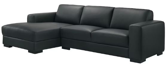 Porter Carrera Leather Sofa Chaise