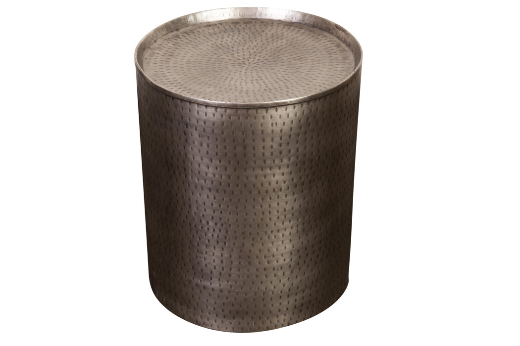 ROTONDE NICKEL END TABLE image