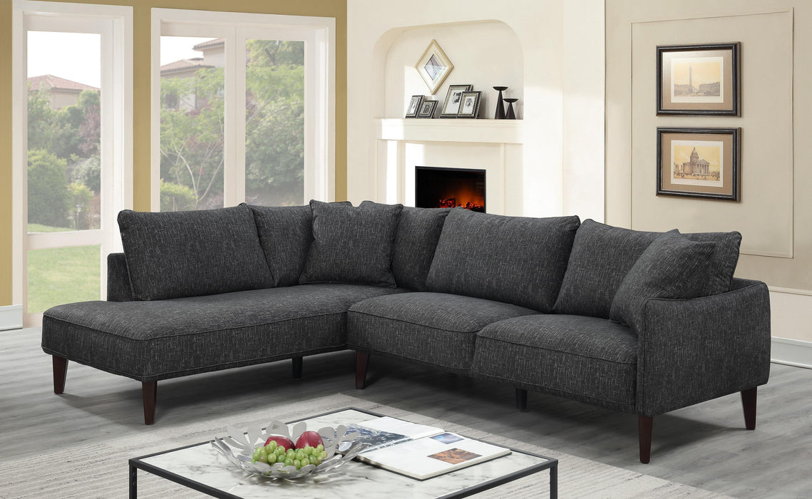 ASHER U5205 RHF 2PC SECTIONAL - Furniture World SW (WA)