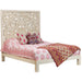 BALI QUEEN BED -HB/FB-WHITE image