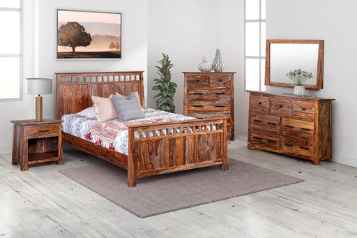 KALISPELL QUEEN BED SUPP/S HRV - Furniture World SW (WA)