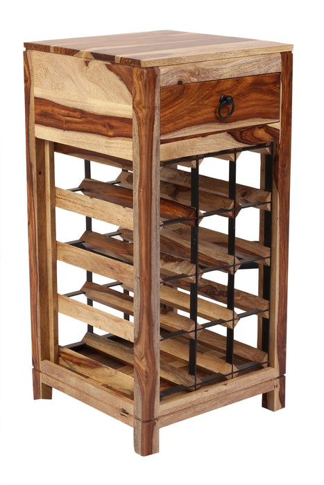 SHEESHAM ACCENTS WINE RACK image