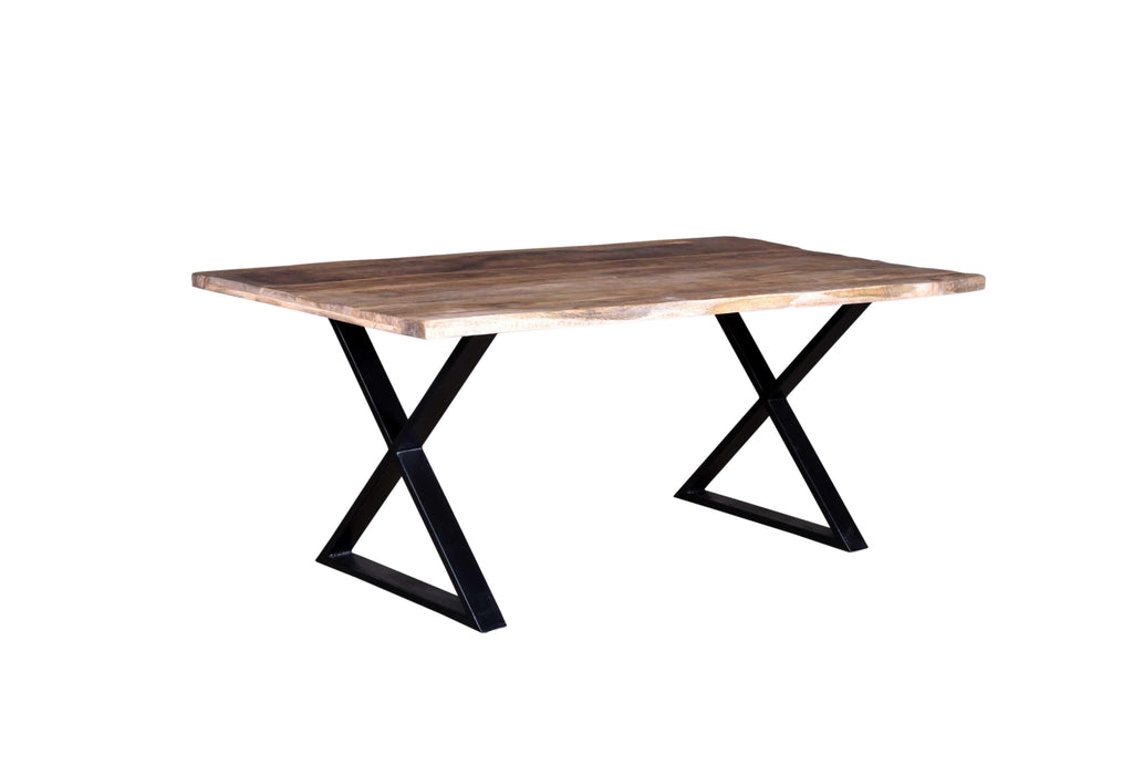 CROSSOVER NATURAL DINING TABLE - Furniture World SW (WA)