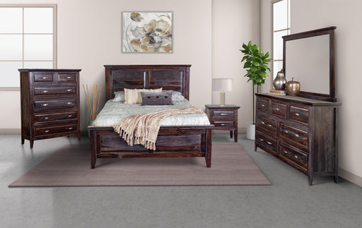 SONORA QUEEN RAILS MIDNIGHT - Furniture World SW (WA)