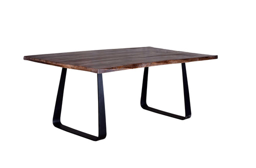 CROSSOVER ESPRESSO DINING TBLE HOOP BASE image