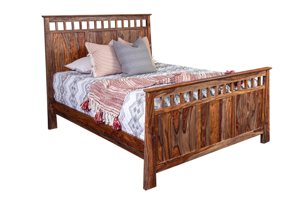 KALISPELL QUEEN BED R/S HARVST image