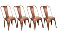 CAFE CHAIR COPPER 4PC image