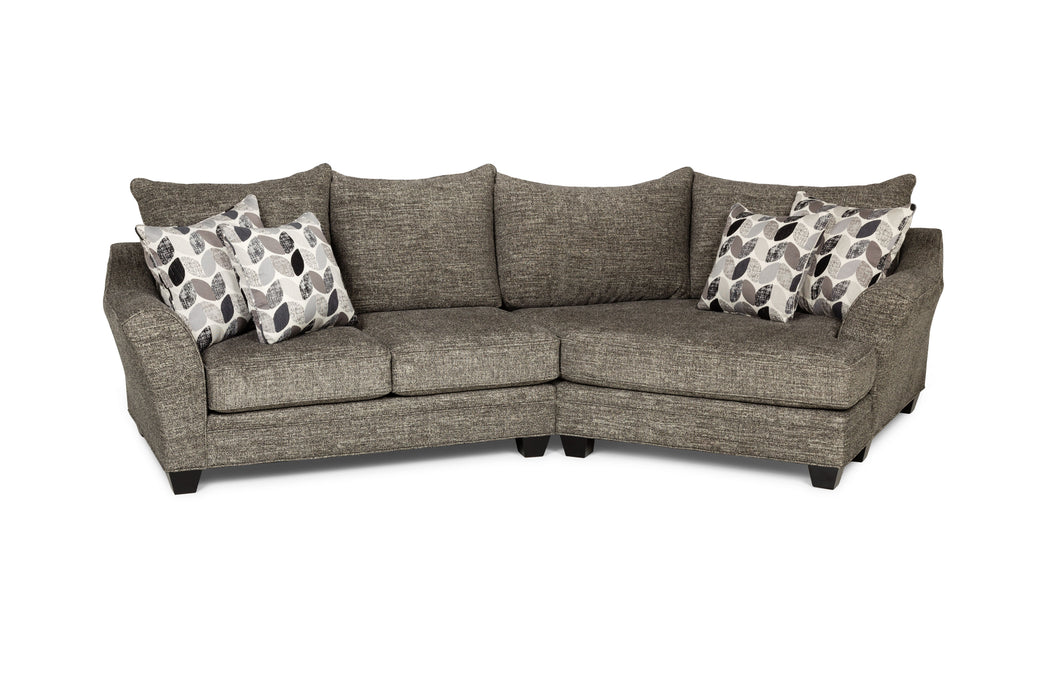 Stanton Furniture 372 Sectional - Shown in Oslo Tux - Furniture World SW (WA)