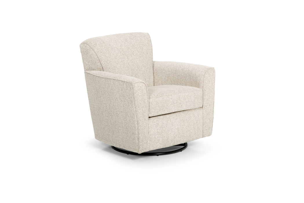Stanton 976 Swivel Glider – Shown in Doggy Onyx - Furniture World SW (WA)