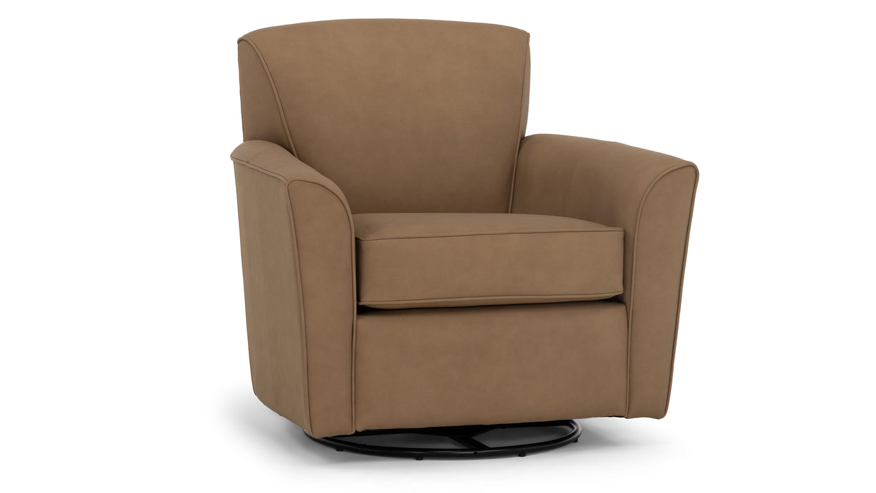 Stanton 976 Swivel Glider – Shown in Doggy Onyx - Furniture World SW (WA)