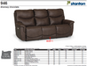 Stanton 946 Sofa – Shown in Diversey Chocolate - Furniture World SW (WA)