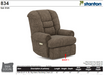 Stanton 834 Big Man Recliner – Shown in Lux Iron - Furniture World SW (WA)