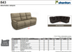 Stanton 843 Sofa – Shown in Deschutes Canyon - Furniture World SW (WA)